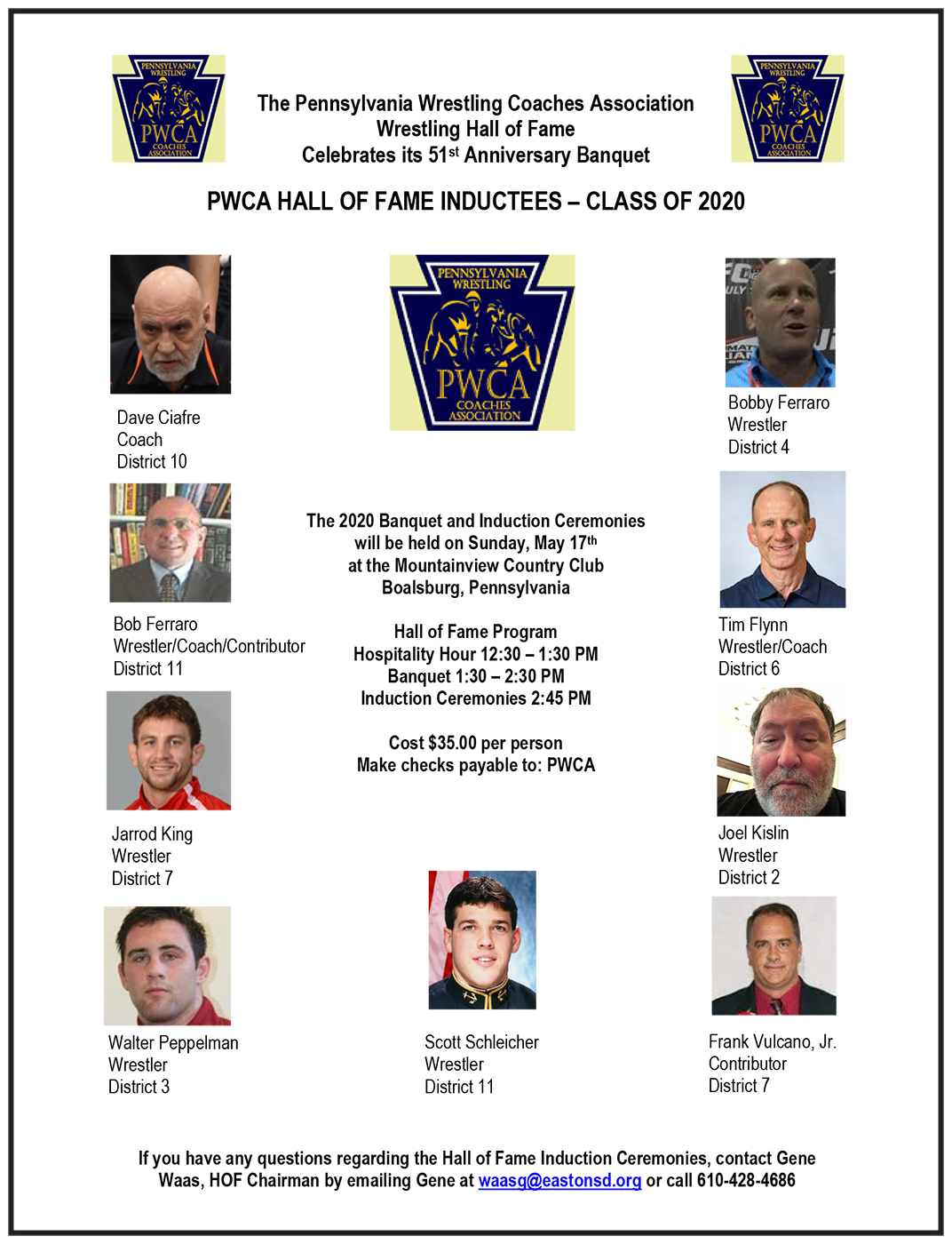 Pennsylvania Wrestling Coaches